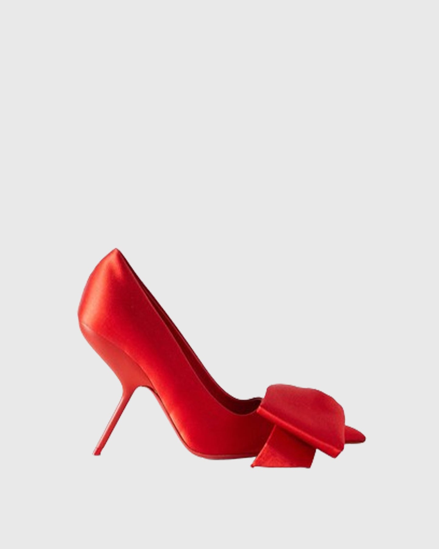 Concetta Bow Alien Heels In Red
