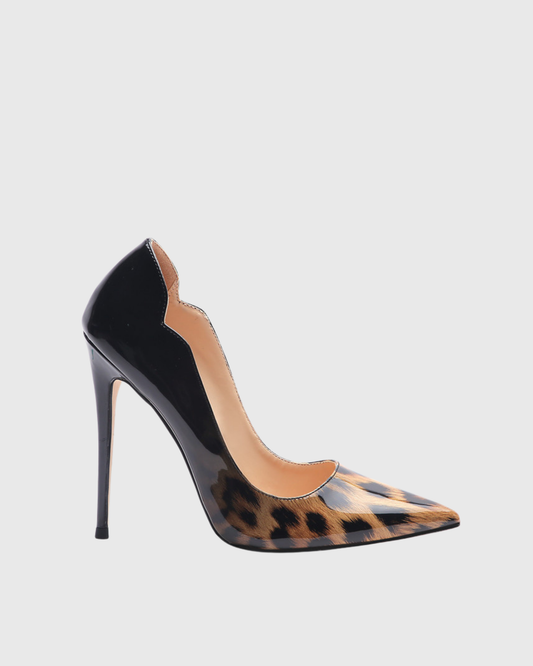 Consolata Leopard Print In Ombre Brown