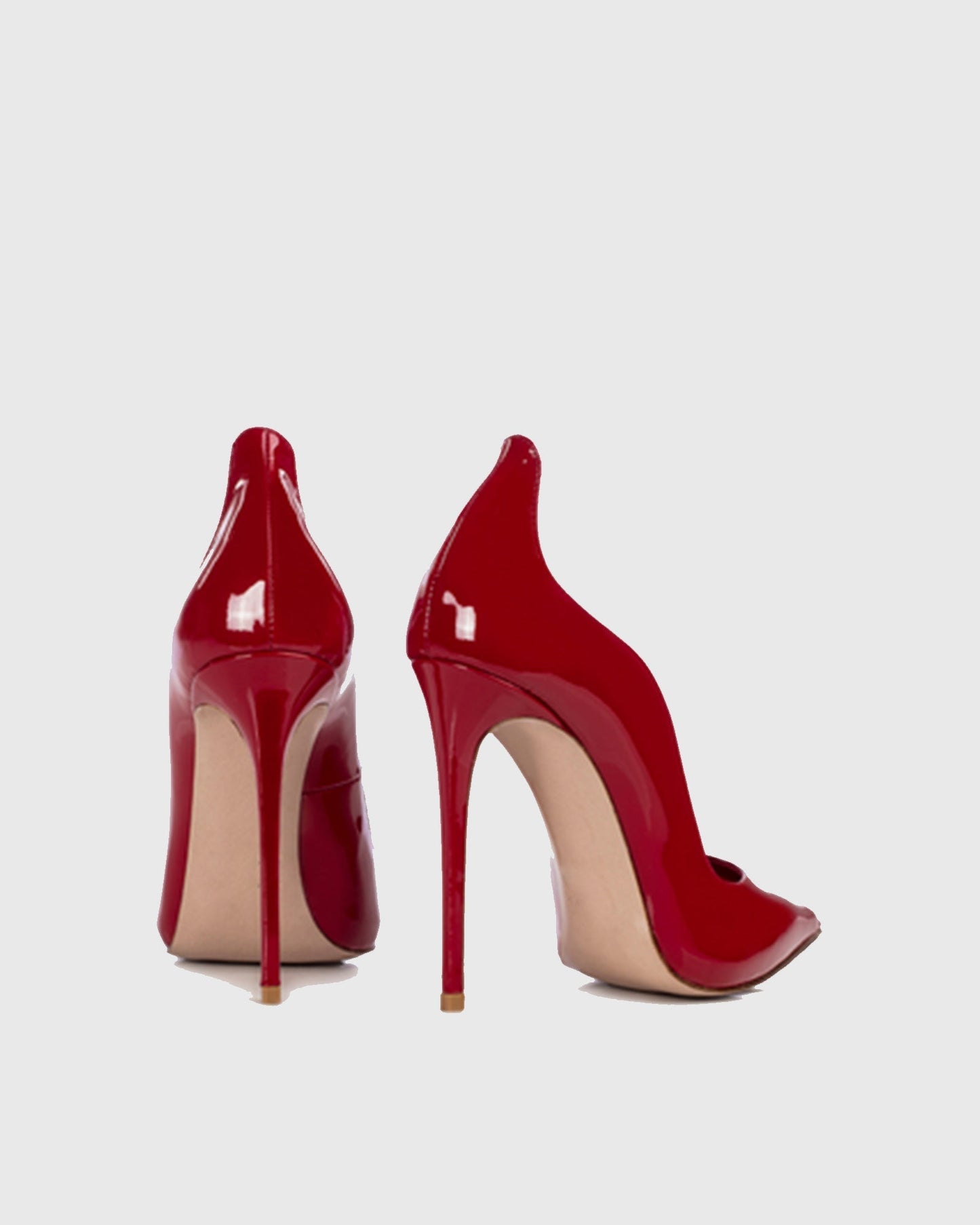 Consolata Patent Leather Pumps In Red