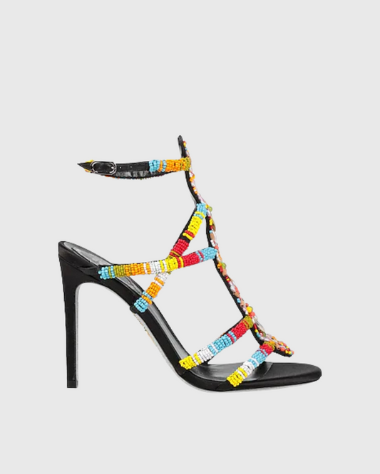 Daan Bead Embellished Strap Sandals