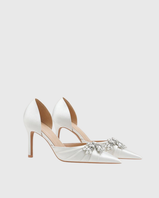 Dada Rhinestone Vine D'Orsay Pumps