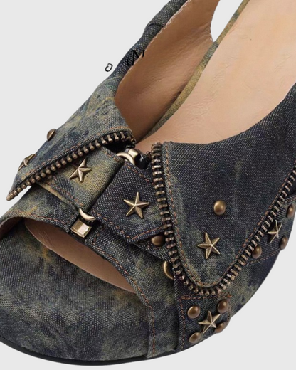 Daigo Rivet Deconstruct Sandals