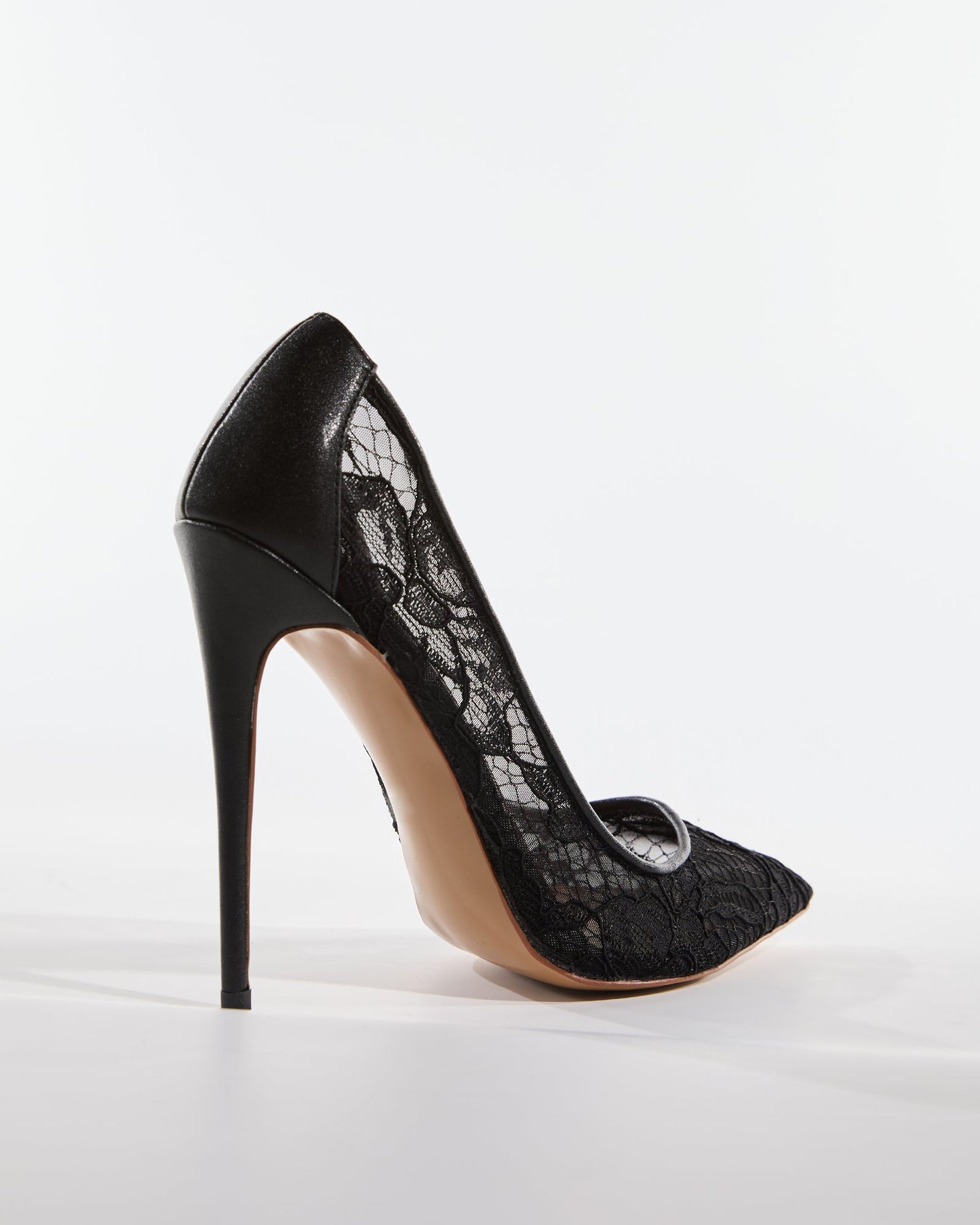 Denver Lace Pumps In Black
