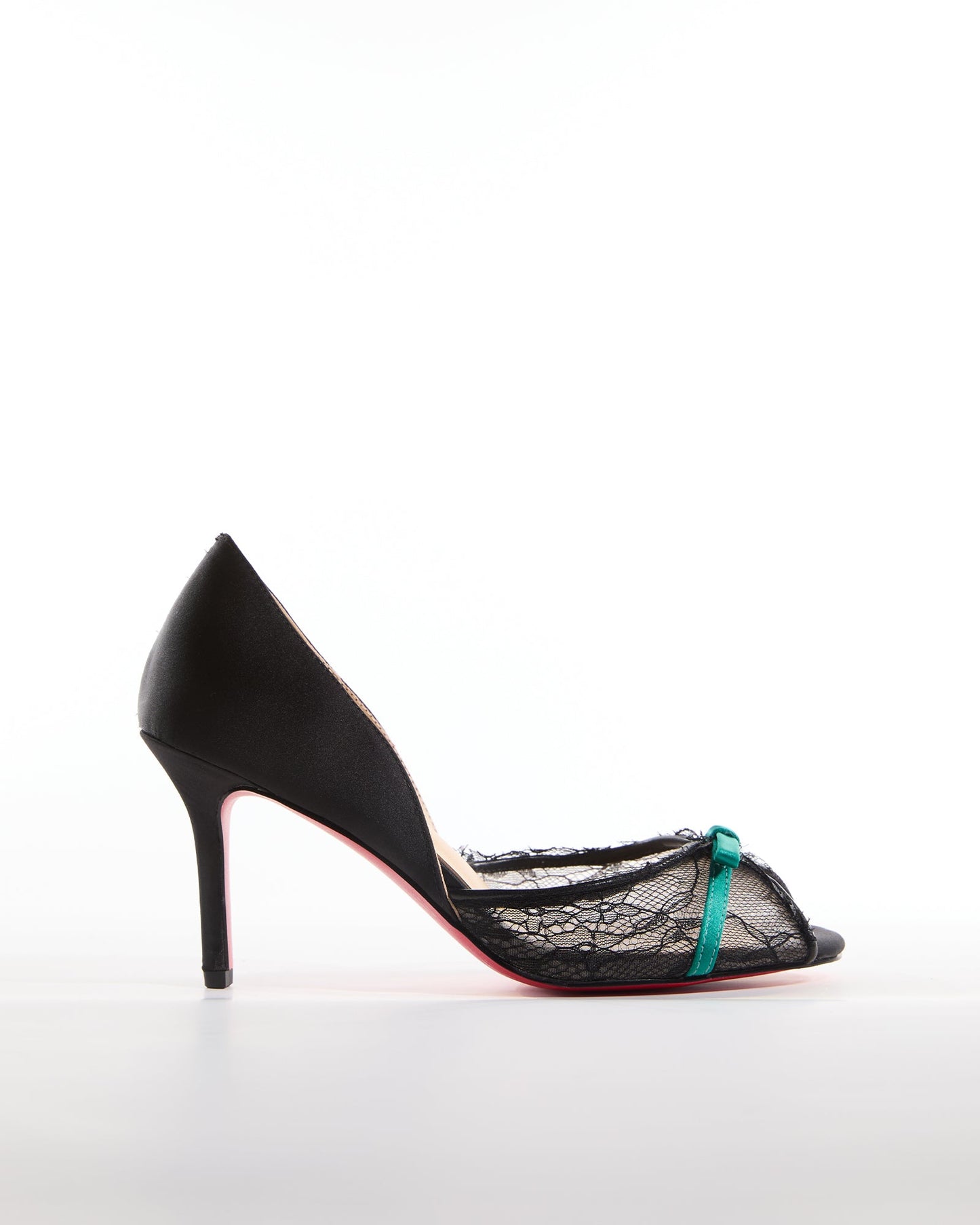 Egypt Lace Splicing Irregular Pumps