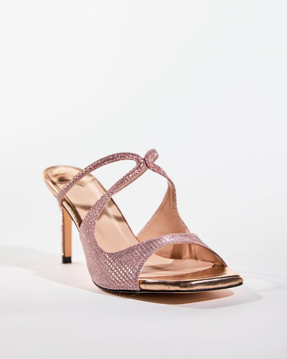 Elvia Sparkle Texture Mules
