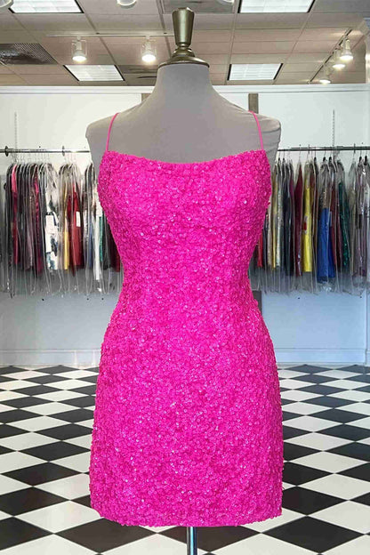 PM245,Bodycon sequin homecoming dresses tight cocktail dress