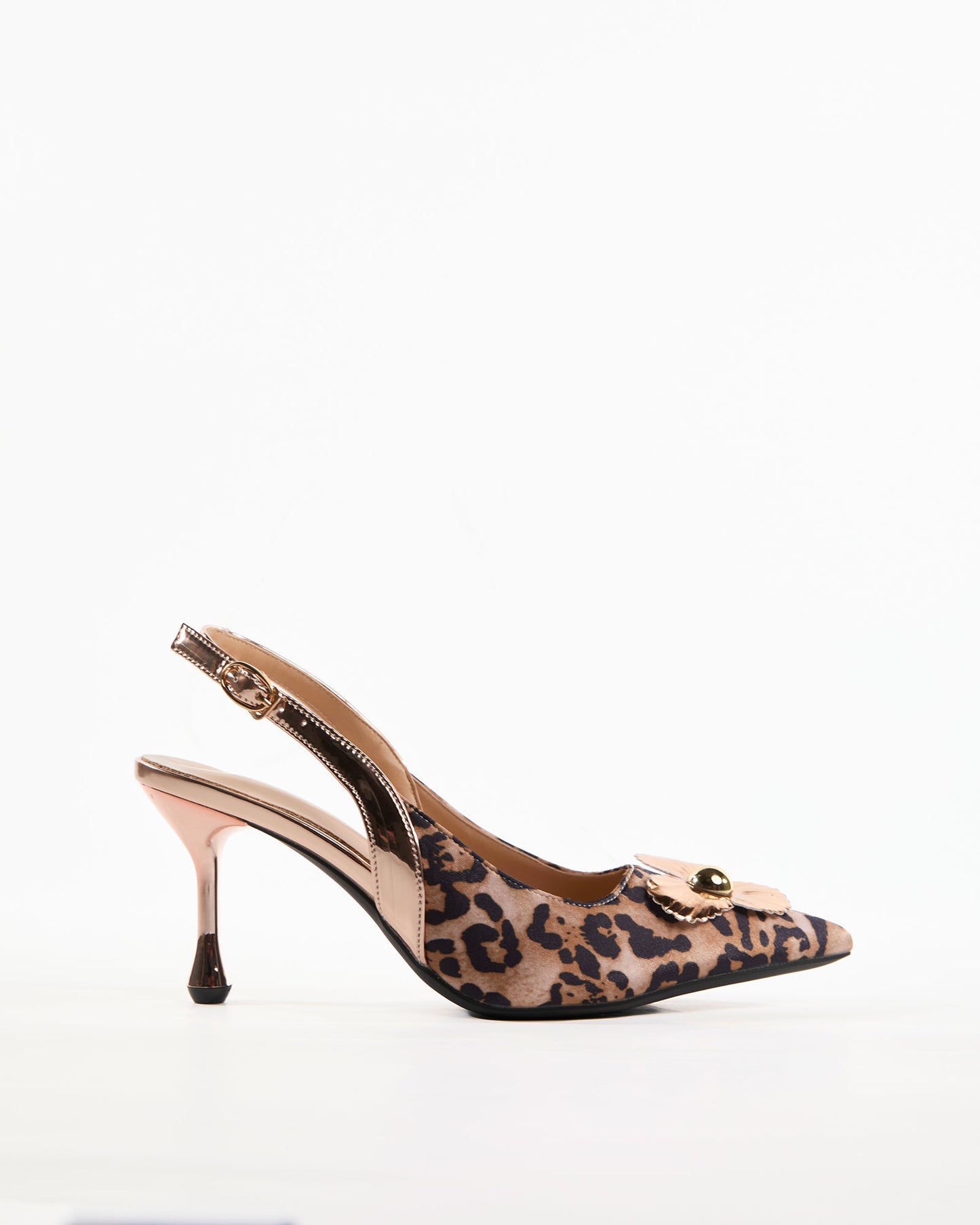 Fabrice Leopard Print Slingback Pumps