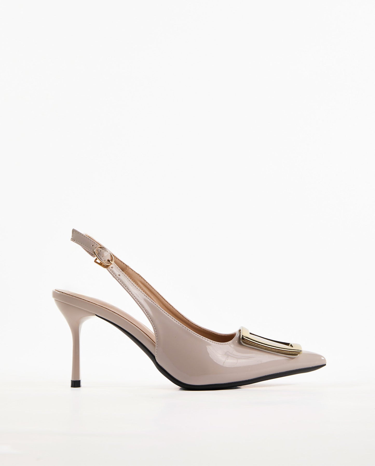 Fadil Buckle Slingback Pumps