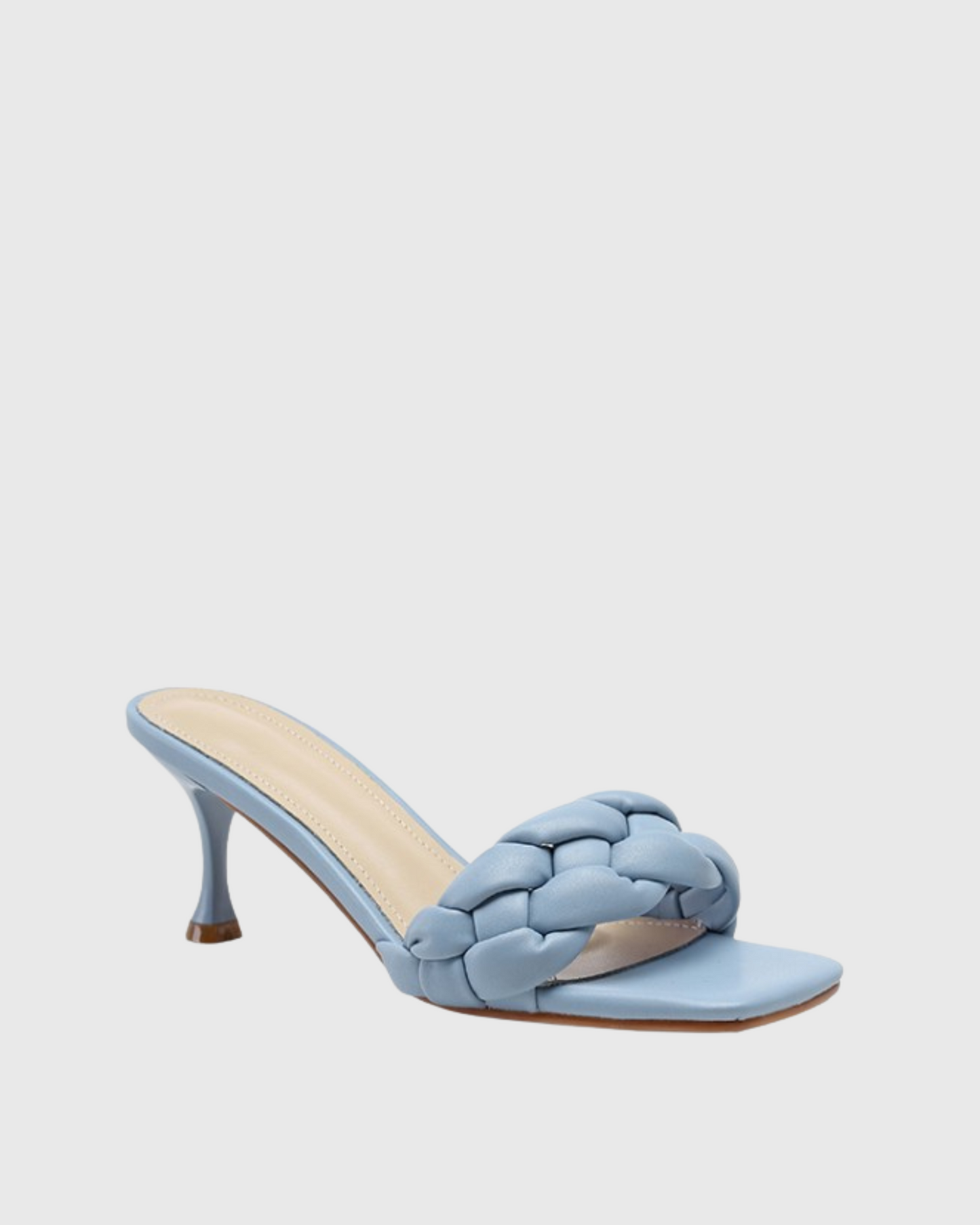 Filippa Woven Slippers In Blue
