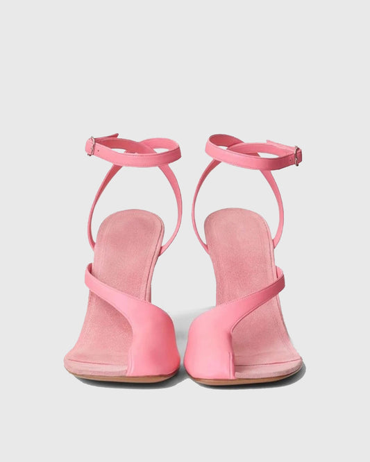 Fina Split Toe Strap Sandals in Pink