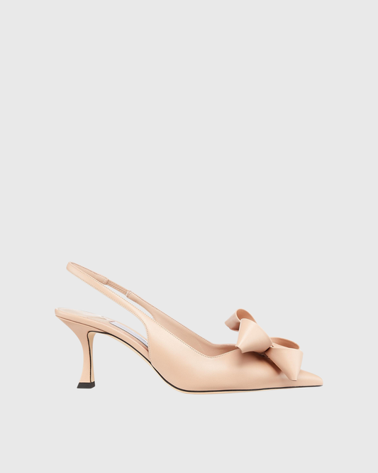 Flo Flower Slingback Pumps In Blush