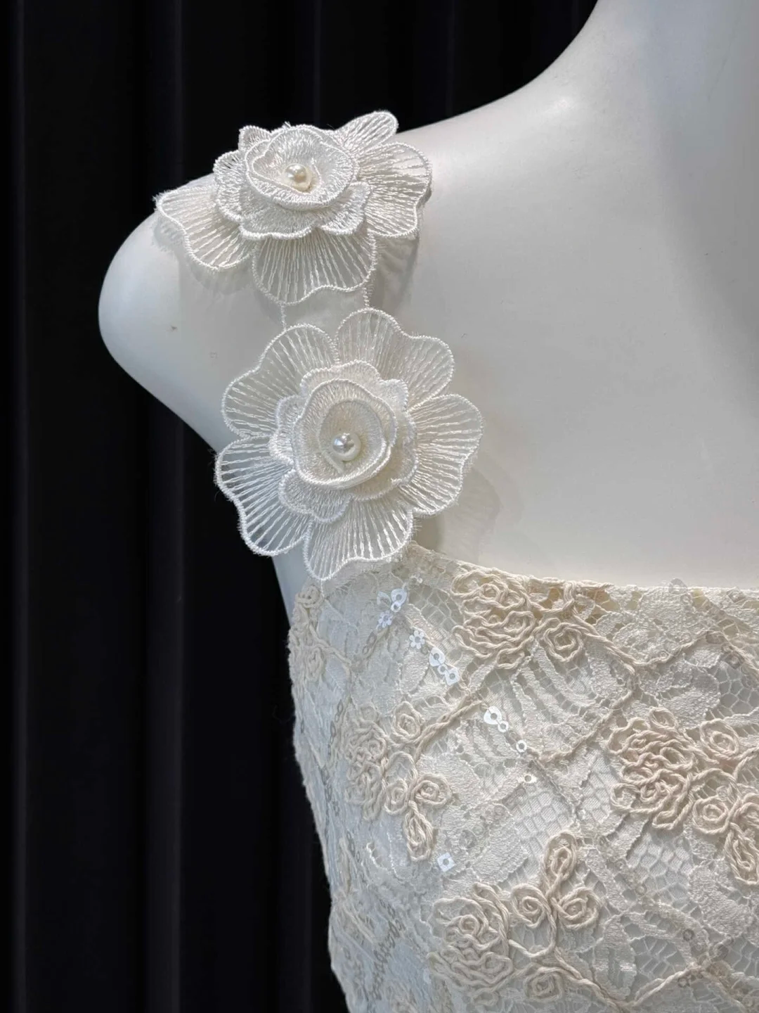 Sweet A Line Flower Applique Spaghetti Straps Lace Short Homecoming Dress,Vacation Dress,Summer 17th Birthday Dress GG4646