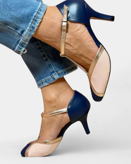 Giannina T Strap Splicing Pumps