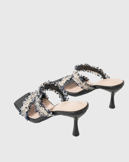 Giuseppa Tweed Slippers