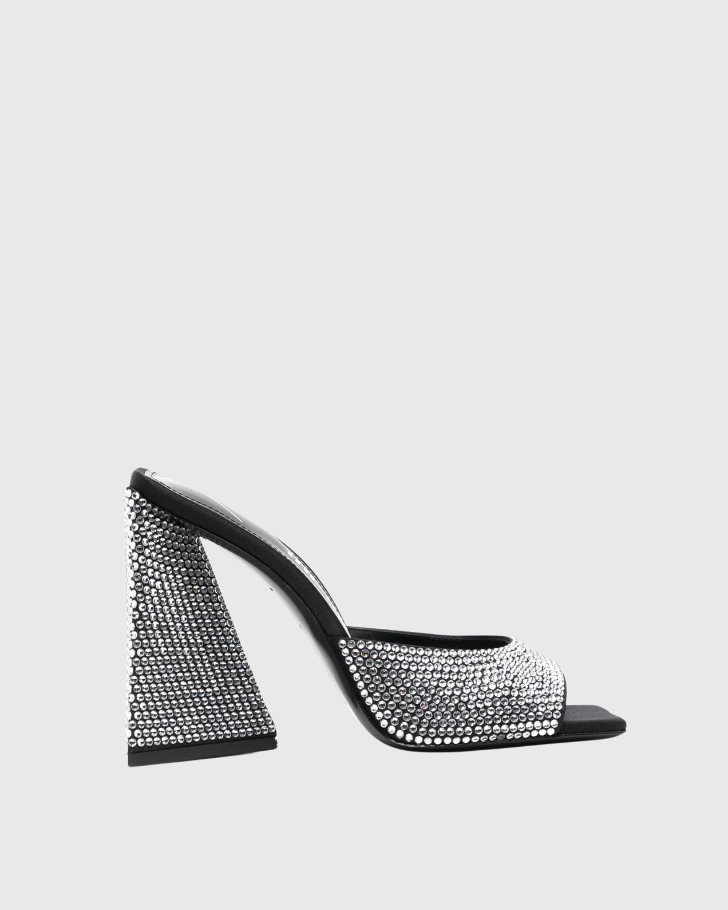 Grady Rhinestone Embellished Slippers In Black