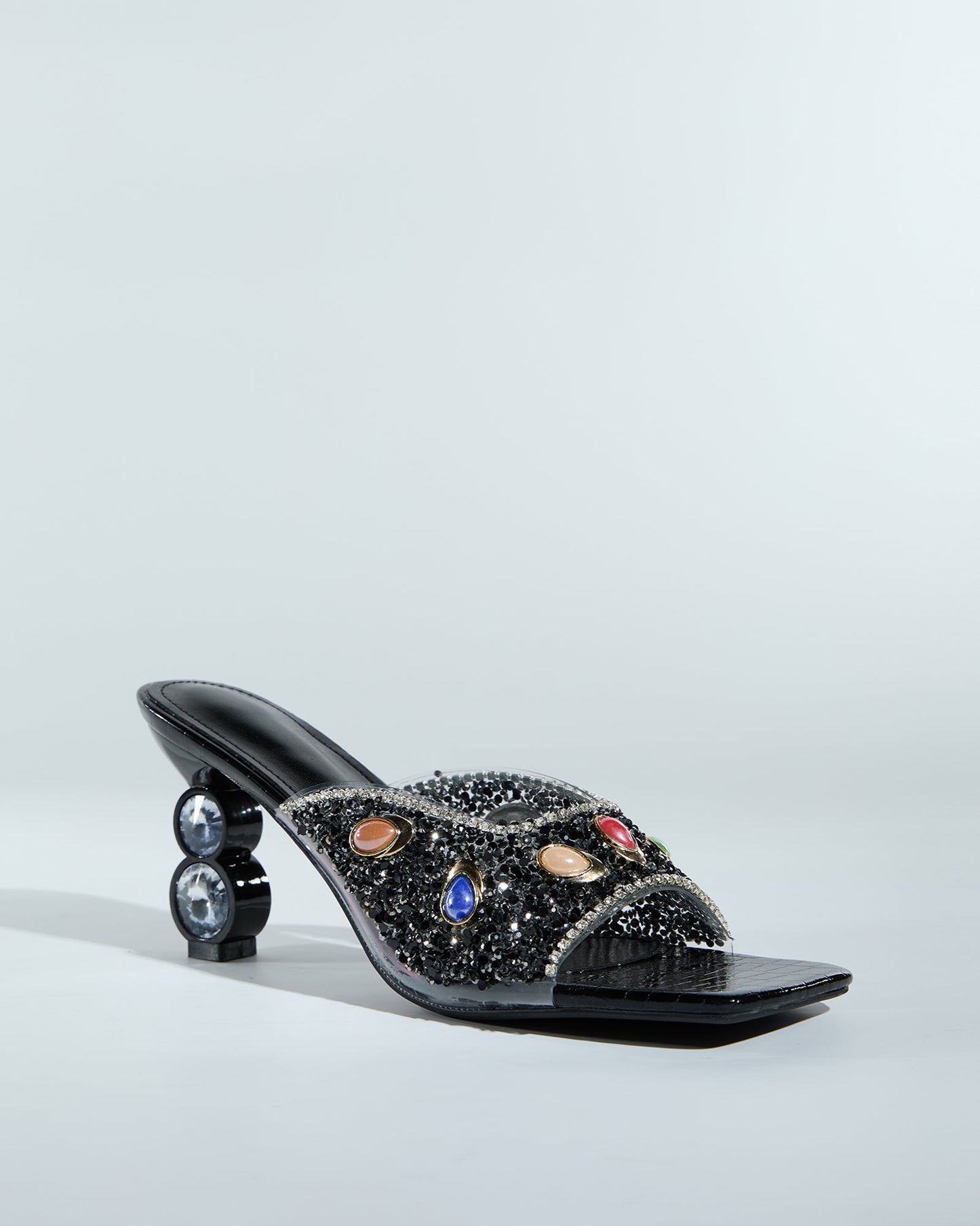 Hazel Gem Embellished Slippers