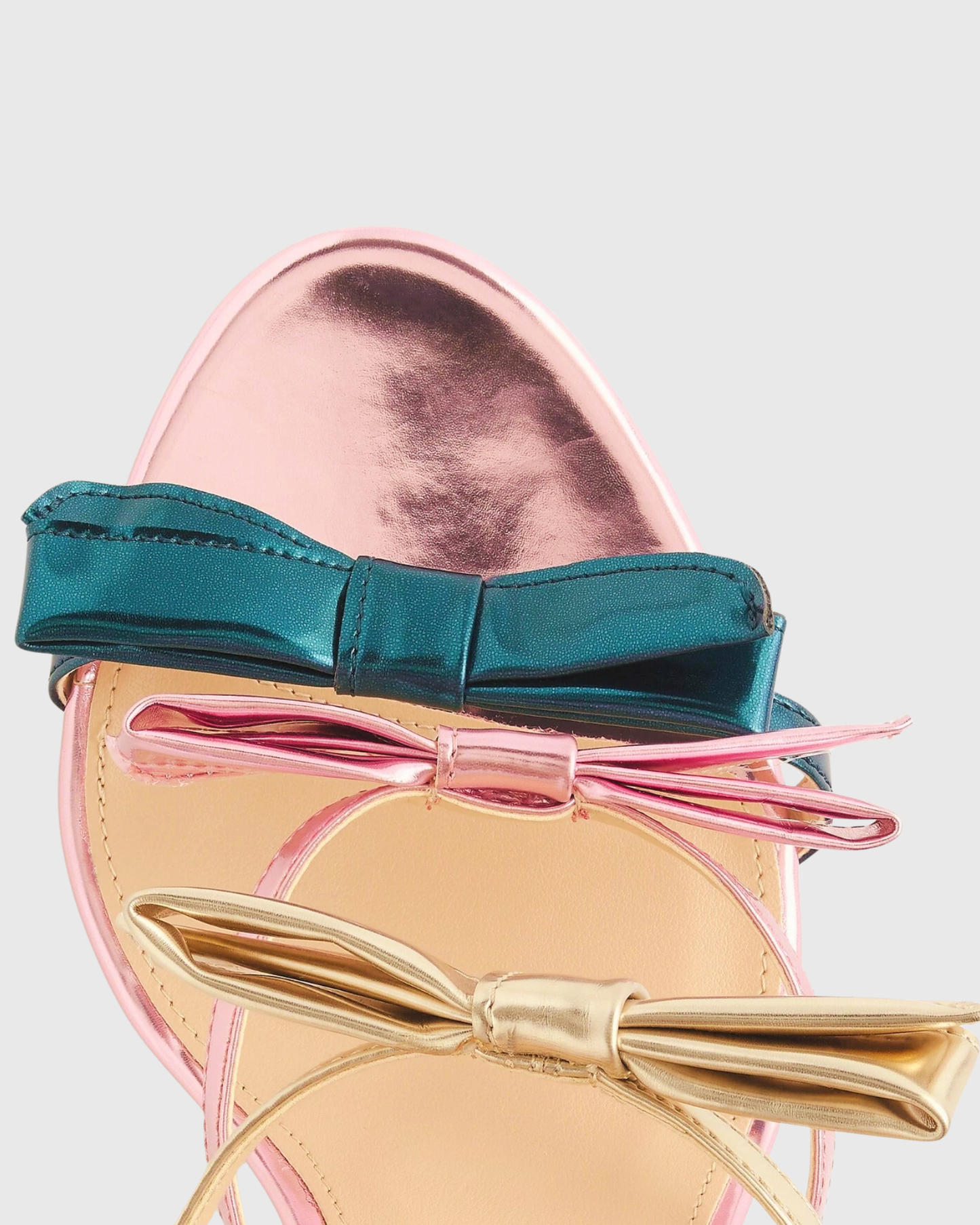 Ilaria Rainbow Bow Sandals