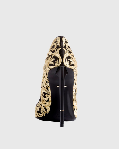 Leia Embroidery Pumps