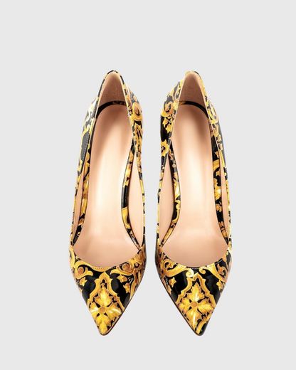 Leia Print Pumps