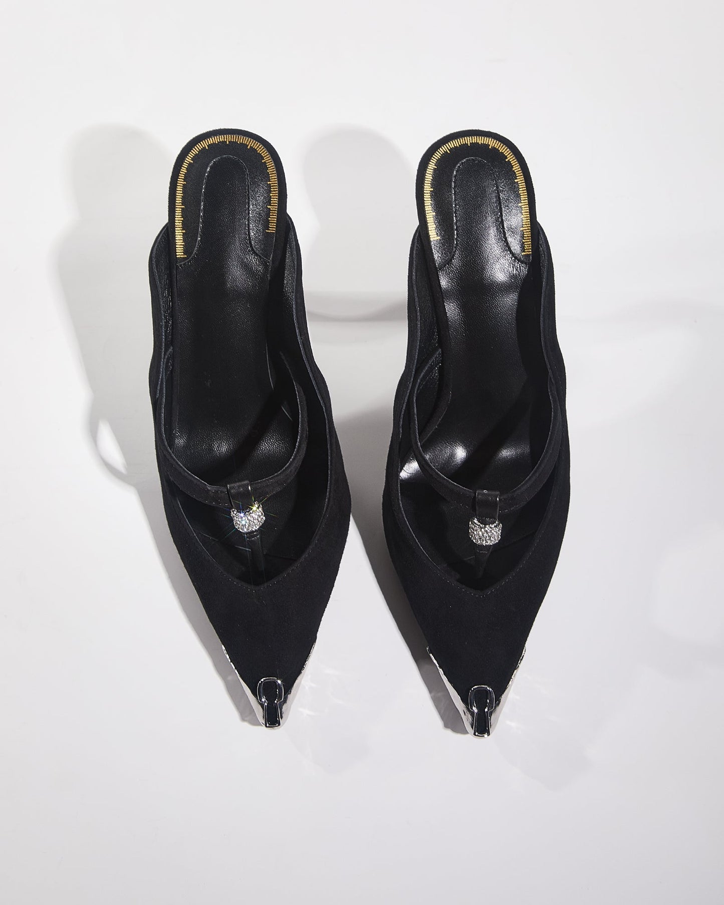 Lexi Irregular Thong Toe Mules