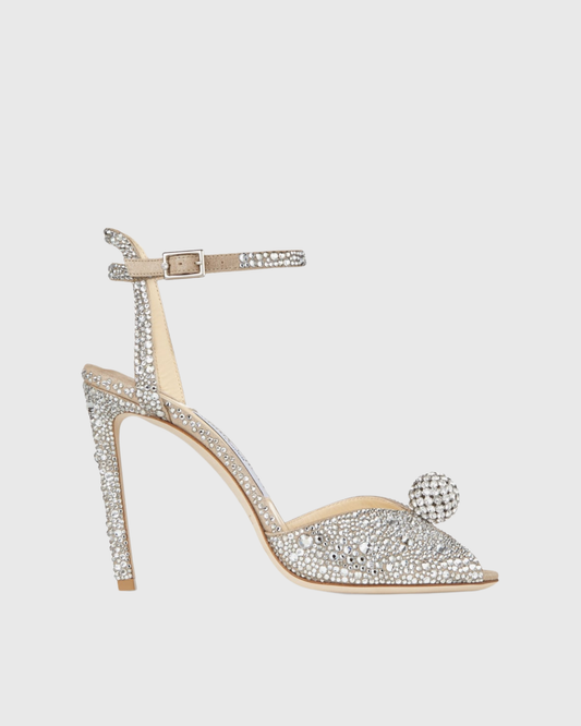 Liviana Rhinestone Strap Sandals
