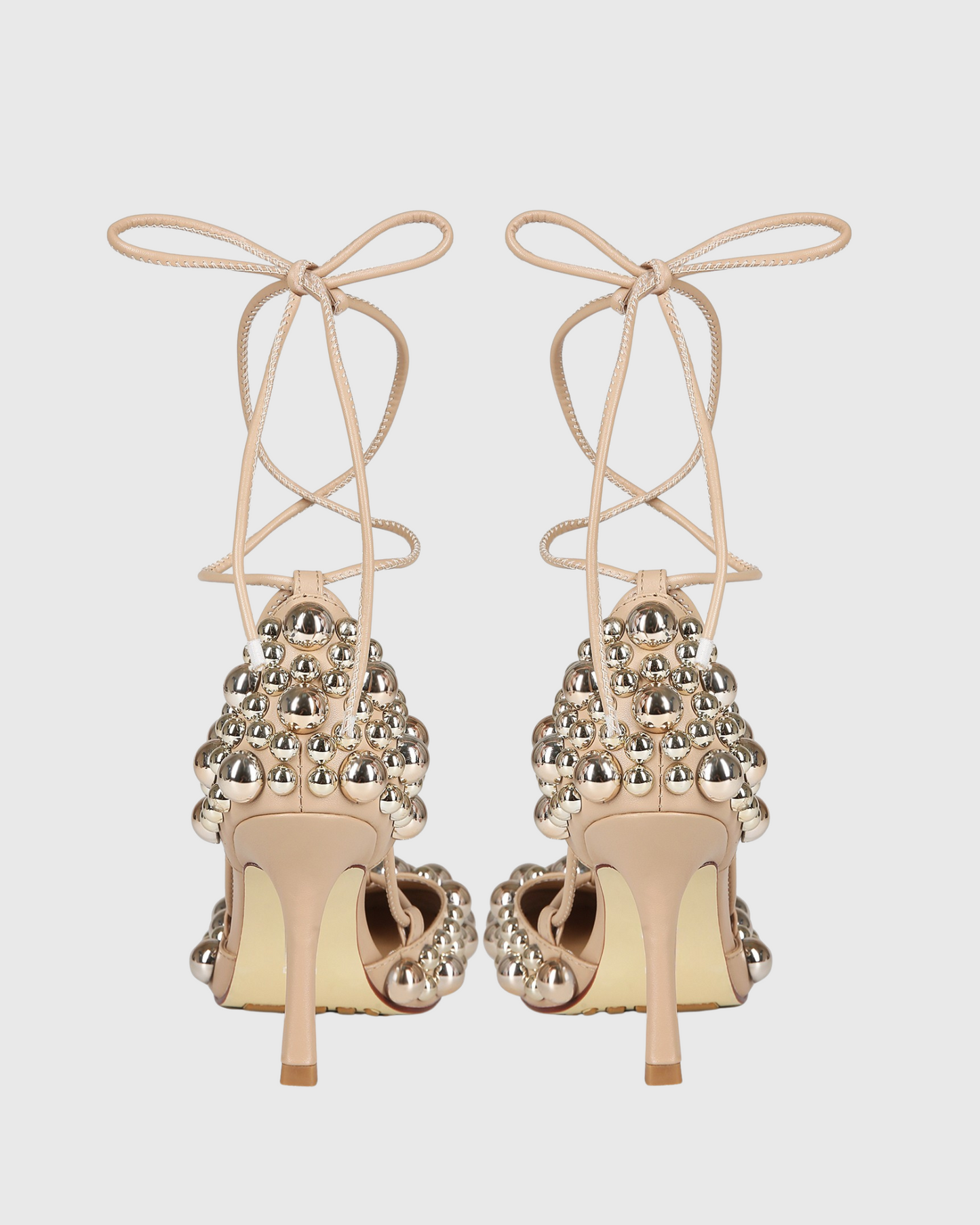 Luca Metal Ball Embellished Pumps