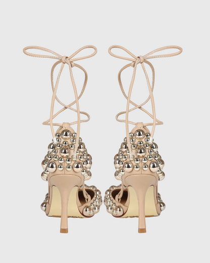 Luca Metal Ball Embellished Pumps