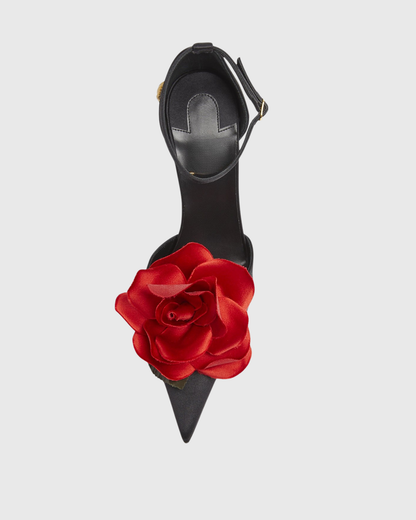 Mya 3D Flower Sculptural Heels