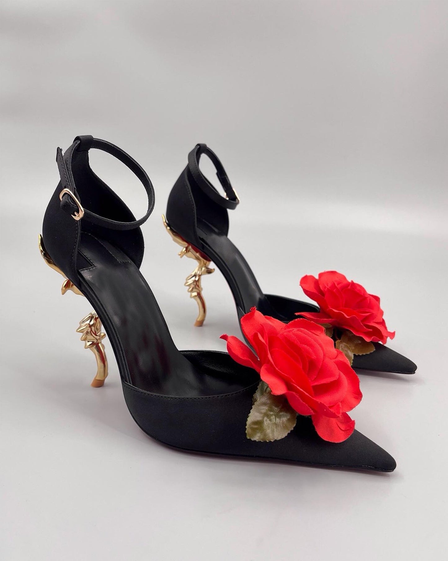 Mya 3D Flower Sculptural Heels