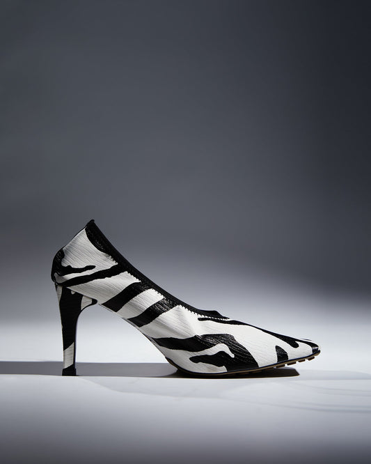 Nadia Zebra Stripe Pumps