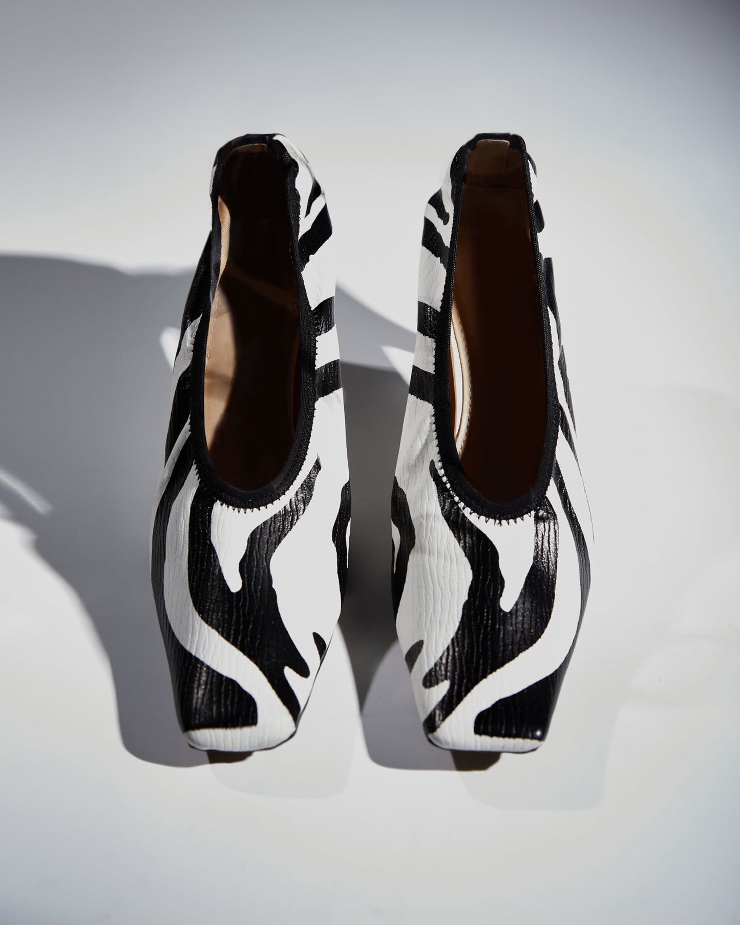 Nadia Zebra Stripe Pumps