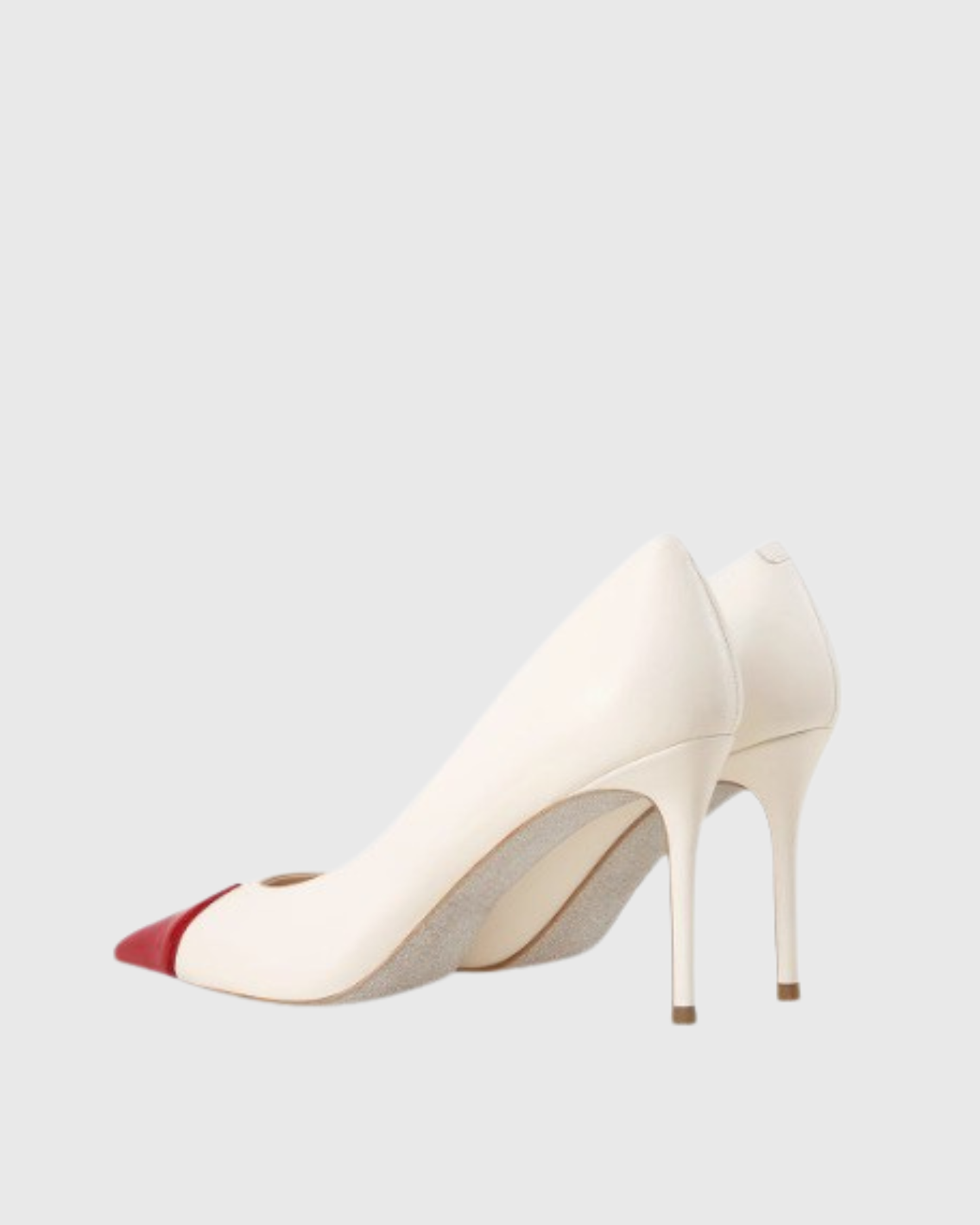 Nico Heart Toe Splicing Pumps In White
