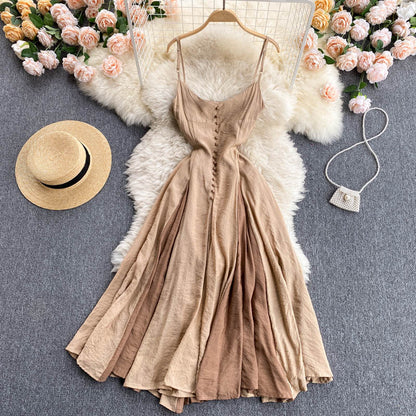 Sexy Spaghetti Straps Summer Dress Women Holiday Dress P166