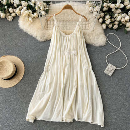 Sexy Spaghetti Straps Dress Summer Women Beach Holiday Dress P229