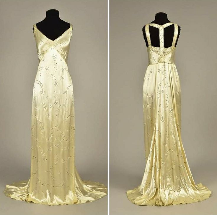 Modest A Line V Neckline Yellow Satin Beads Long Party Dress Prom Dresses P2341