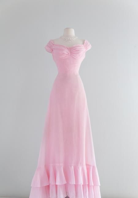 Chic A Line Sweetheart Pink Satin Long Evening Dress Prom Dresses P2389