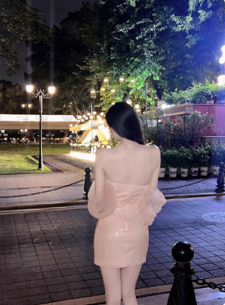 Elegant One-shoulder Design Hip-hugging 19th Birthday Homecoming Dress P3716