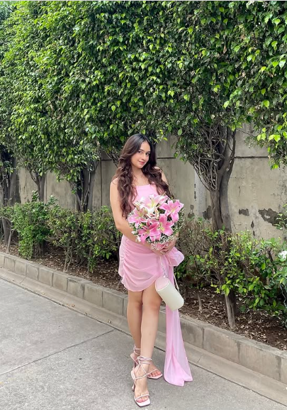 Strapless 17th Birthday Pink Chiffon Slim Fit Cocktail Dresses Short