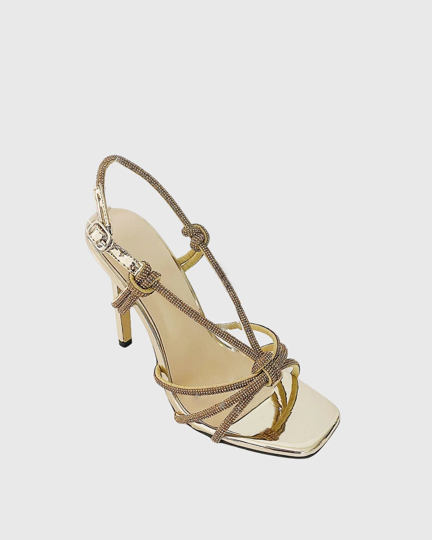 Rae Sparkle Strap Sandals In Gold