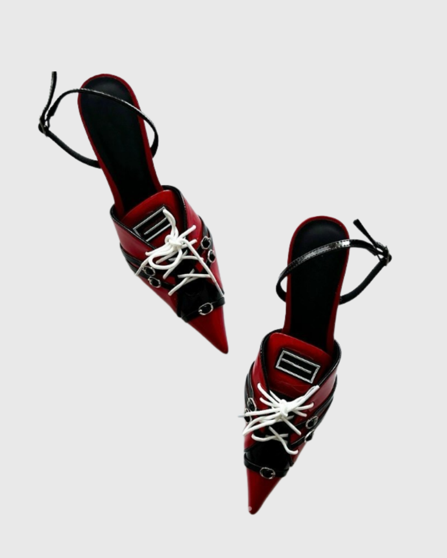 Rosie Hybrid Sneaker Heels In Red