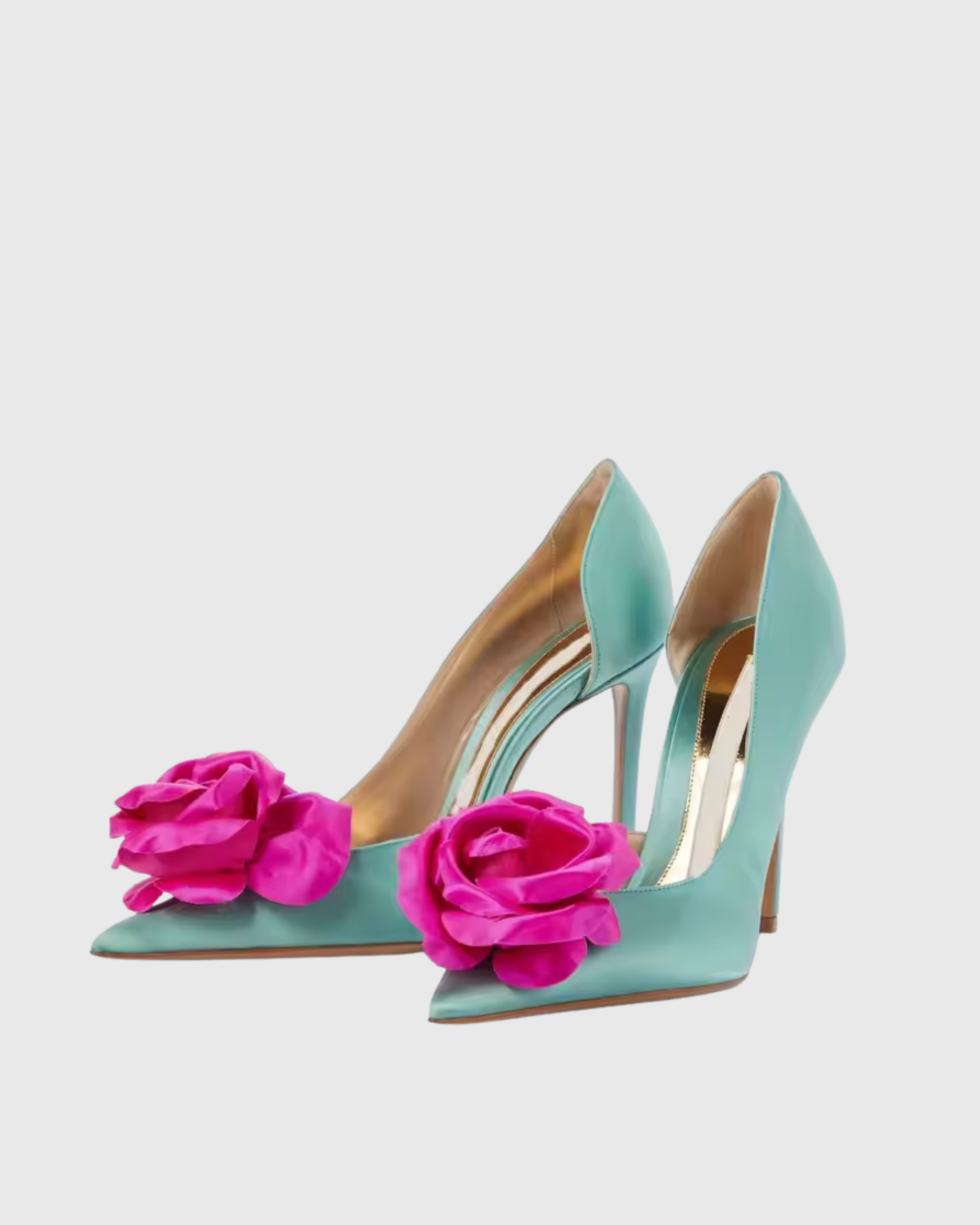 Sage Rose Irregular Pumps In Green