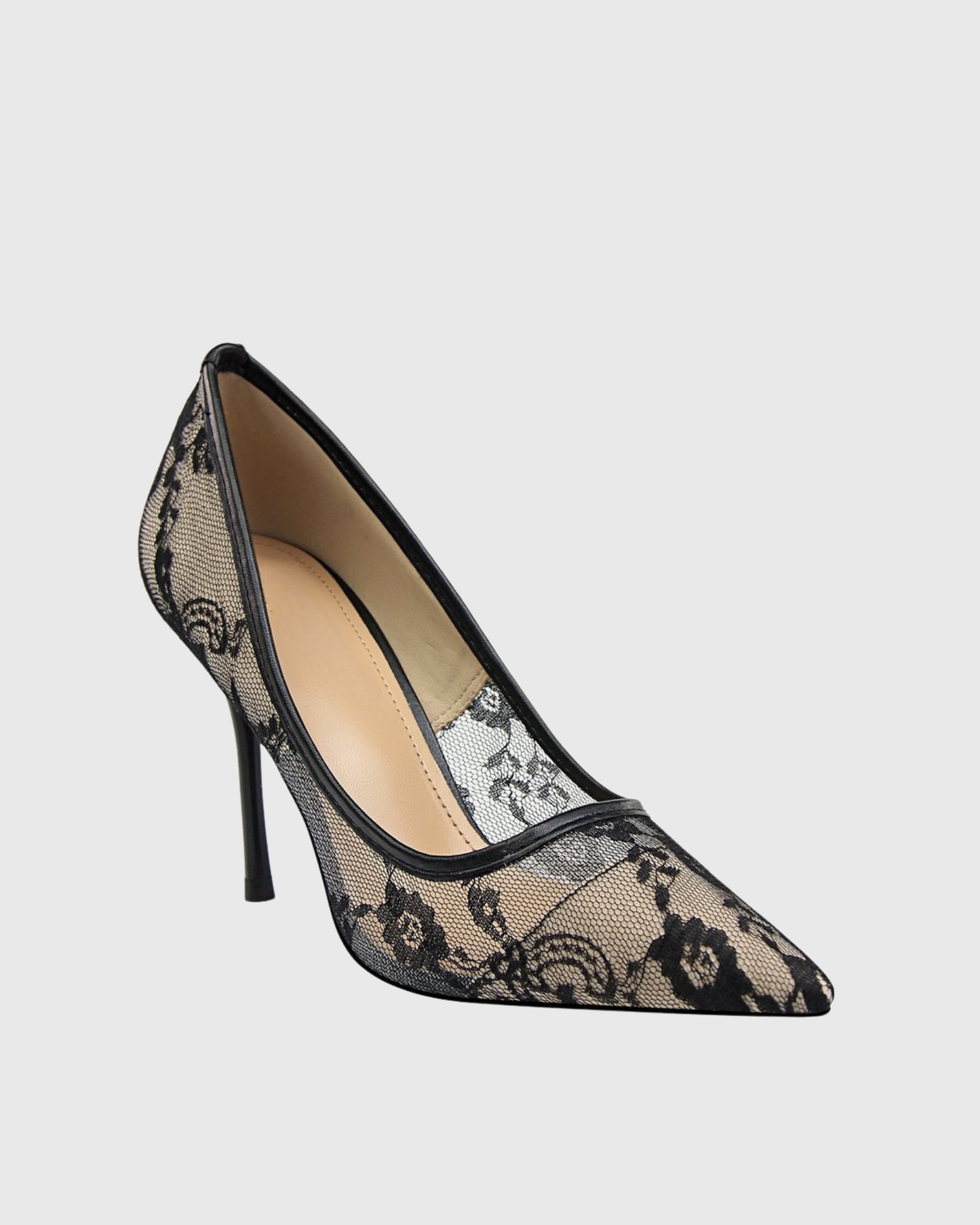 Saidi Lace Pumps In Black