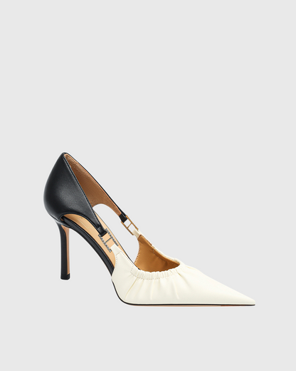 Saima Ruch Splicing Side Cut Pumps