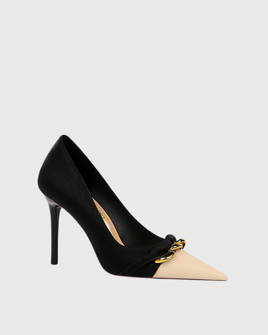 Sapir Chain Splicing Pumps In Black