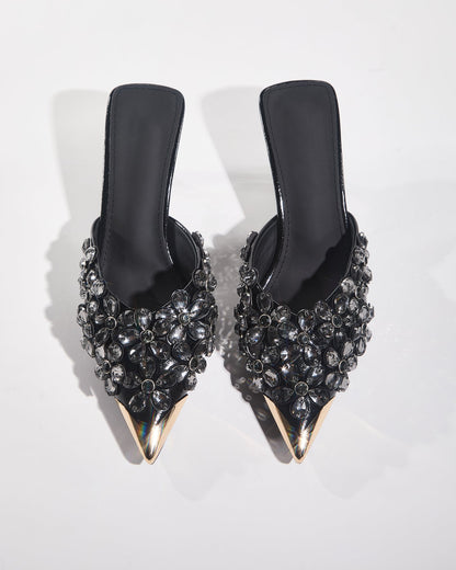 Scout Crystal Flower Slippers