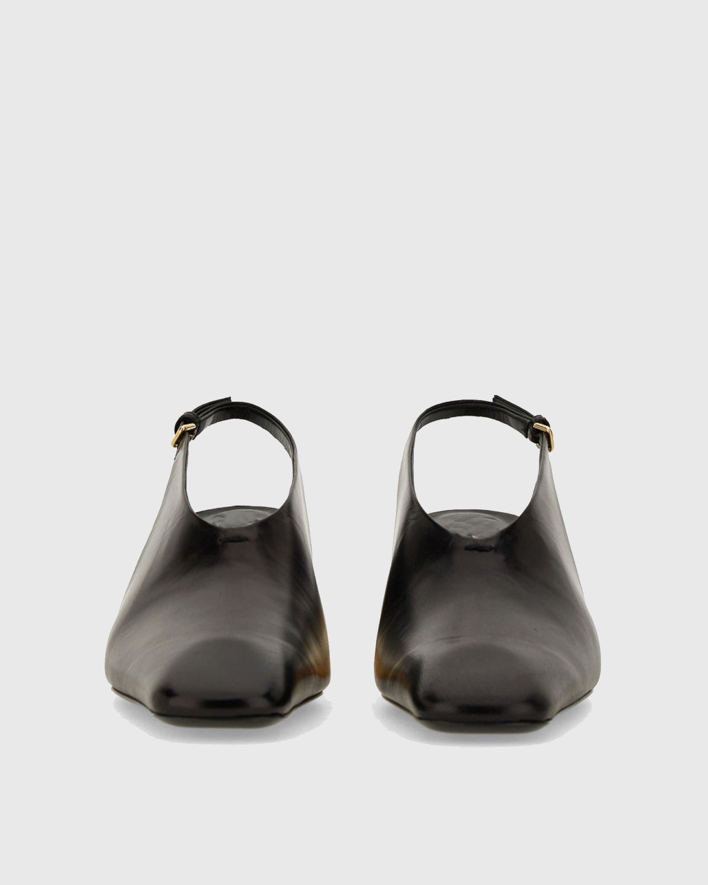 Seda Slingback Abstract Heels In Black