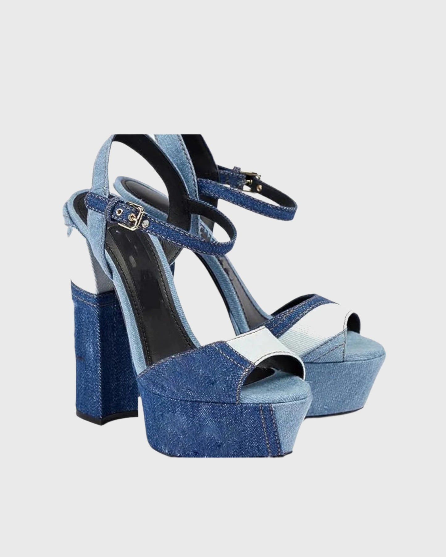 Selah Colorblock Strap Platform Sandals