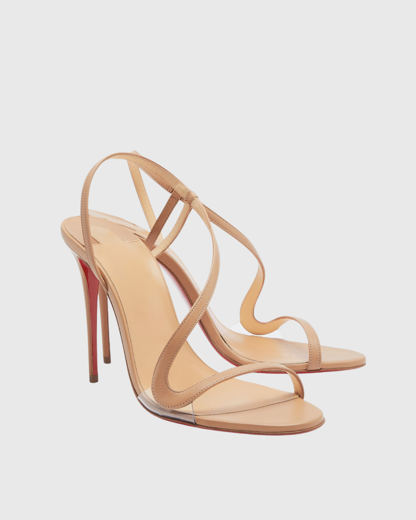 Sence Strap Sandals in Beige