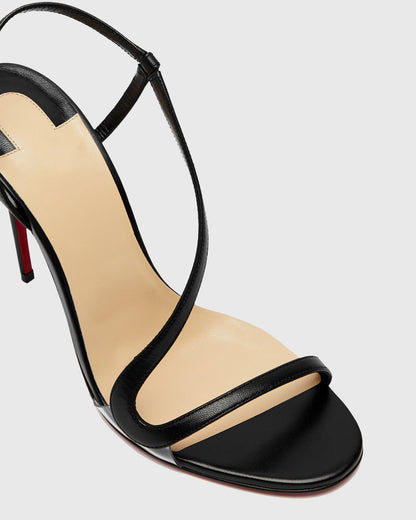 Sence Strap Sandals in Black