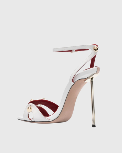 Sevyn Rhinestone Strap Sandals